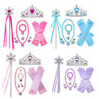 7Pcs Girl Elsa Snow White Princess Accessory For Cosplay Party Dress Up Set  GF