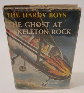 1957 The Hardy Boys #37 The Ghost at Skeleton Rock HB/DJ 100100 - Picture 1 of 10