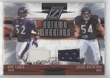 2005 Donruss Zenith Autumn Warriors Materials /250 Ray Lewis Brian Urlacher HOF