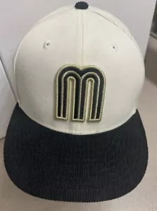 Gorra ajustada New Era México marfil clásica mundial de béisbol 7 1/4 ala de pana CMB - Imagen 1 de 7