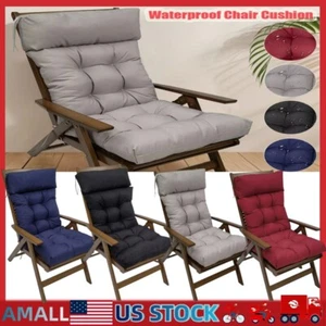 Outdoor Rocking Chair Cushion Set w/Ties Patio Waterproof Seat Chair Cushions US - Picture 1 of 56