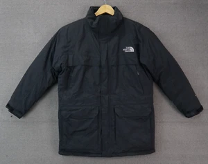 The North Face  Hyvent Goose Down Parka Jacket Boys Black Size XL - Picture 1 of 10