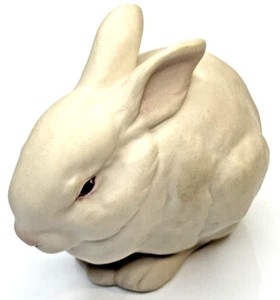Cybis “Mr. Snowball” Bunny Figurine – Signed Bisque Porcelain, 3.5” - Picture 1 of 9