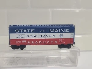 NIB Micro Trains N Scale 21160 New Haven State Of Maine 40' Box Car NH #45007 - Picture 1 of 11