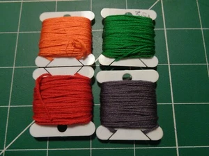 Embroidery Threads x 4 Mxd Colours = PK 11 - Picture 1 of 6