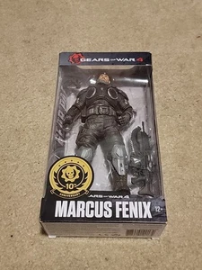 Gears Of War 4: Marcus Fenix 10th Anniversary Action Figure New MCFARLANE READ - Picture 1 of 11