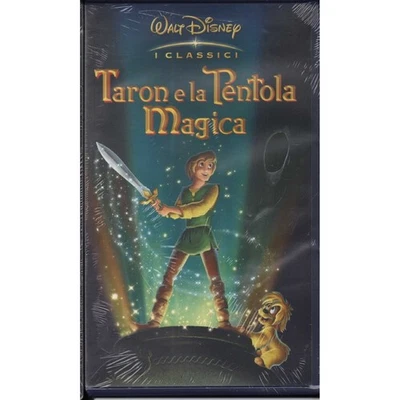 Taron and the Black Cauldron VHS Richard Rich, Ted Berman VS4738 Sealed Foto 1 de 2
