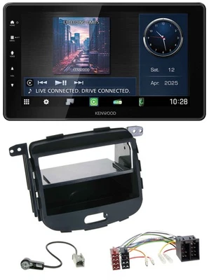 Kenwood MP3 Bluetooth USB DAB Autoradio für Hyundai i10 2008-2013 Rubber Touch - Bild 1 von 4