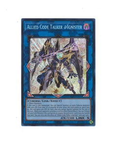 Allied Code Talker @Ignister ALIN-DE051 Secret Rare NM 1. Auflage Yu-Gi-Oh! - Bild 1 von 1