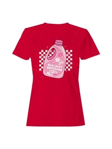 Pink Bullshit Remover Design Women's T-shirt - Picture 1 of 15