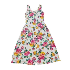 Vestido Midi Floral Pierre Cardin De Colección Para Mujer S Cottagecore Boho Retro Campesino Años 80 - Imagen 1 de 9