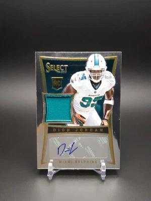 2013 Panini Select Rookie Jersey Auto /499 Dion Jordan #181 Auto RC - Image 1 of 2