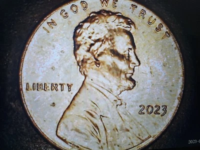 2023-P Linc. Shld Cent W / OBV DIE CLASH W/REV SHIELD  RD NICE EYE APPEAL. - Image 1 of 4