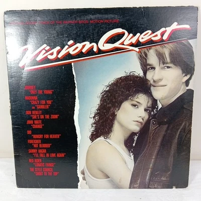 Madonna VISION QUEST Soundtrack Record LP Vinyl Album 1985 Various Artists  - Image 1 of 4