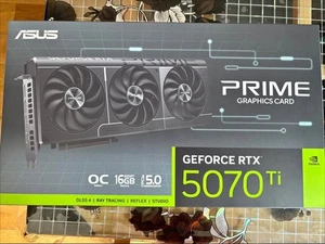 ASUS PRIME RTX 5070 Ti OC 16GB DDR7 GRAPHICS CARD | BRAND NEW - Afbeelding 1 van 2