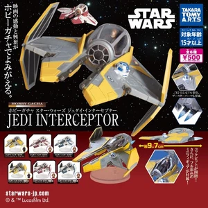 Hobby Gacha Star Wars Jedi Interceptor Full Set of 6 Capsule Gashapon Toys - Foto 1 di 1