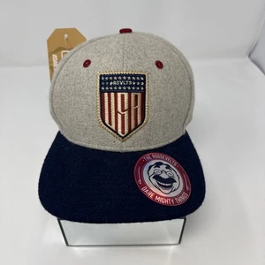 Gorra The Roosevelts USA Dare Mighty Things Collection ajustable gris a presión - Imagen 1 de 3