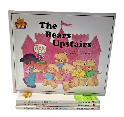 4 x Magic Castle Readers Vintage Bundle Hardcover Books by Jane Belk Moncure - Image 1 of 4