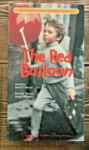 The Red Balloon Director Albert La Morisse Childrens Classic 1956 VHS + FREE DVD - Picture 1 of 2