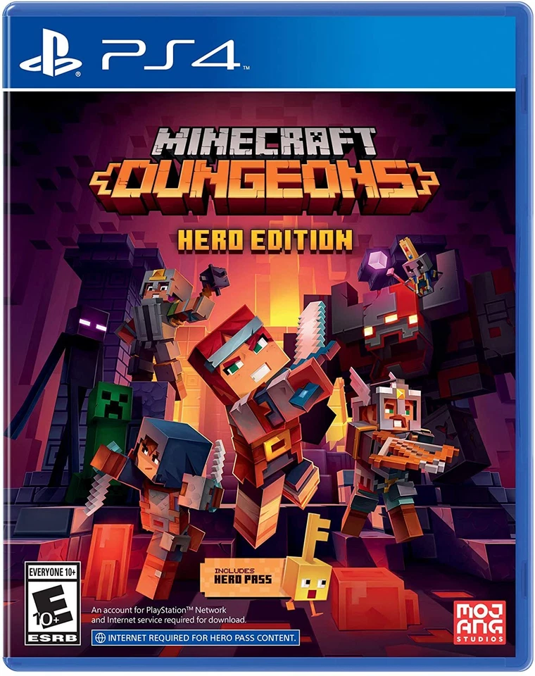Minecraft Dungeons Hero Edition (Playstation 4 PS4 Game) - Image 1 of 1