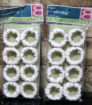 Servilleteros - Tostado - Colección Hogar - Paquete de 8 - 1,5" Diámetro x 3/4" Foto 1 de 4