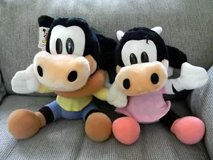 NUOVO con ETICHETTE Disney BABY HORACE & BABY CLARABELLE peluche ULTRA RARO - Foto 1 di 7