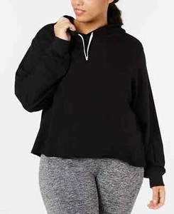 Soffe Plus Size Dance Cropped Hoodie Black Size 3X - Picture 1 of 2