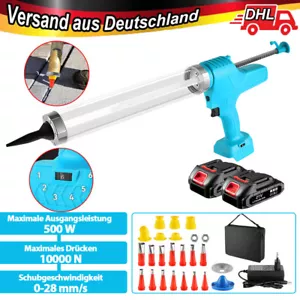 Für Makita 18V Akku Silikonpistole Kartuschenpresse Glaskleber Kartuschenpistole - Bild 1 von 12