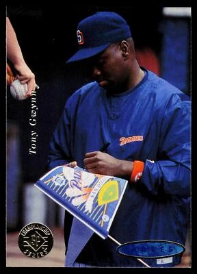 Tony Gwynn 1995 UD SP Championship San Diego Padres MLB HOF Card No.90 - Image 1 of 2
