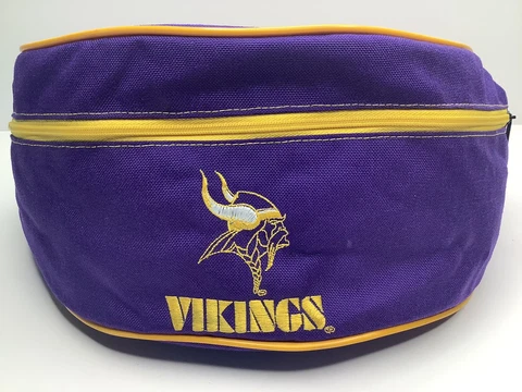 Vintage Minnesota Vikings NFL Adult Unisex Fanny Pack Athletic Waist Bag12x3.5x5 Cover