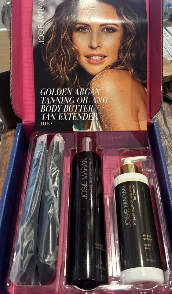 Josie Maran 摩洛哥坚果液体黄金自鞣油 8.6 身体黄油扩展器 全新 — 第 1/4 张图片
