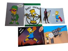 The Simpsons 90’s Card Bundle  Lot Of 5 Bart Simpson Cards Air Bart Bart Knows