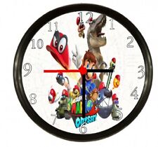 Super Mario Odyssey Game Wall Clock
