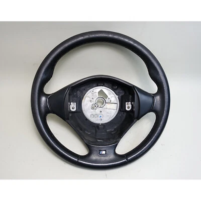 Volante esportivo de couro 1999-2002 BMW Z3 Roadster Coupe fábrica M fabricante de equipamento original - Imagem 1 de 4