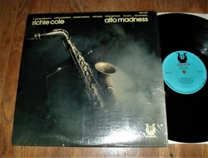 RICHIE COLE Orig 1978 "Alto Madness" LP" LP Jazz Funk SHRINK NM - Picture 1 of 2