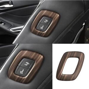 Peach Wood Grain Cover Trim Power Seat Control Button For Toyota Camry 2018-2024