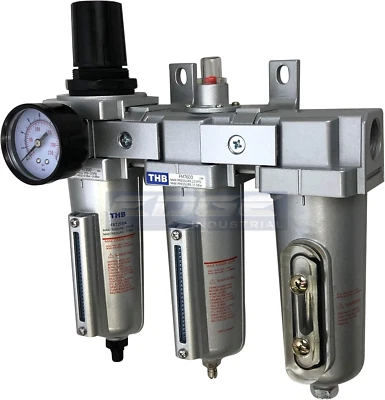 3 STAGE, HEAVY DUTY INDUSTRIAL GRADE FILTER REGULATOR COALESCING DESICCANT DRYER - Image 1 of 4