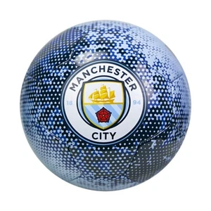 Manchester City Size 5 "Solarized" Soccer Ball Club Crest Officially Licensed - Picture 1 of 2