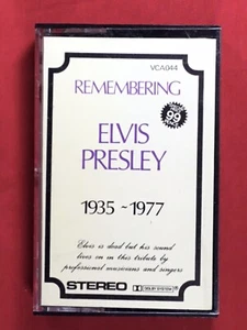 Remembering Elvis Presley 1935 - 1977 Cassette Tape - Picture 1 of 5