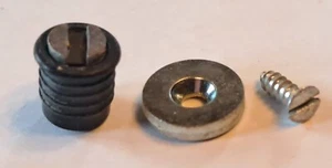 Craft Products Round Recessed Magnetic Door Latch Catch ~ 5/16" Hole - Picture 1 of 3