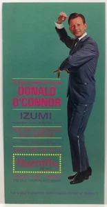 Donald O'Connor, with Izumi, and Wellingtons at Harrah's Reno Postcard Jan 1967 - Picture 1 of 2