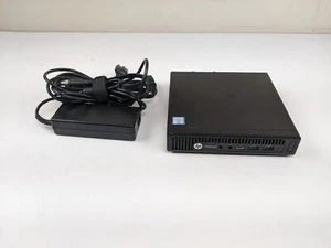 HP EliteDesk 800 G2 Mini Desktop PC i7-6700T 2.8GHz 8GB 480gb WIN 11 pro READ - Afbeelding 1 van 5