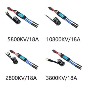 1/24-1/32 RC Car Portable Brushless Motor 18A ESC Electronic Speed Controller - Picture 1 of 16
