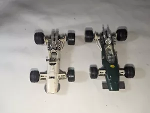 Vintage Politoys F1 Racer Cars 1:32 Scale Pair Honda & BRM - Picture 1 of 4