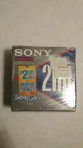 Sony Formatted 10MFD-2HD 2MB 3.5" DS/HD Micro Floppy Disk 10pk. IBM FORMATTED - Afbeelding 1 van 6