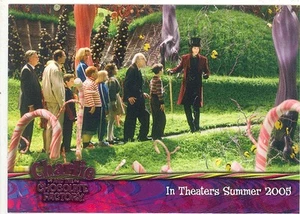 TARJETA PROMOCIONAL CHARLIE AND THE CHOCOLATE FACTORY 2005 ARTBOX 01 - Imagen 1 de 1