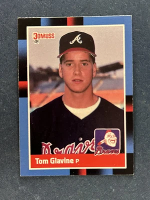 1988 年 Donruss #644 Tom Glavine 亚特兰大勇士队 RC — 第 1/2 张图片