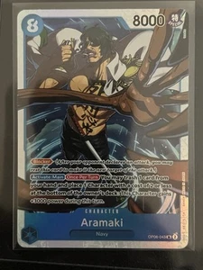 One Piece Card Game Aramaki OP06-043 SR NM - Foil English - Picture 1 of 2