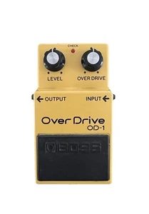 Boss Roland OD-1 Overdrive 1980s Vintage Guitar Effect Pedal MIJ Japan Tested - Picture 1 of 8