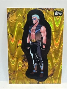 2025 Topps Comic Book Heroes Blue Bolt Gold Wave /150 - Picture 1 of 2